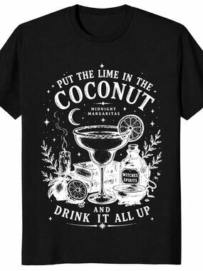 Practical Magic Shirt Midnight Margaritas Halloween Witch Tee